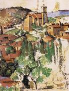 Paul Cezanne Garden oil painting artist